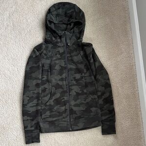 Lululemon Scuba Camo Hooded Jacket